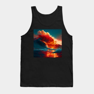 Wild wave Tank Top